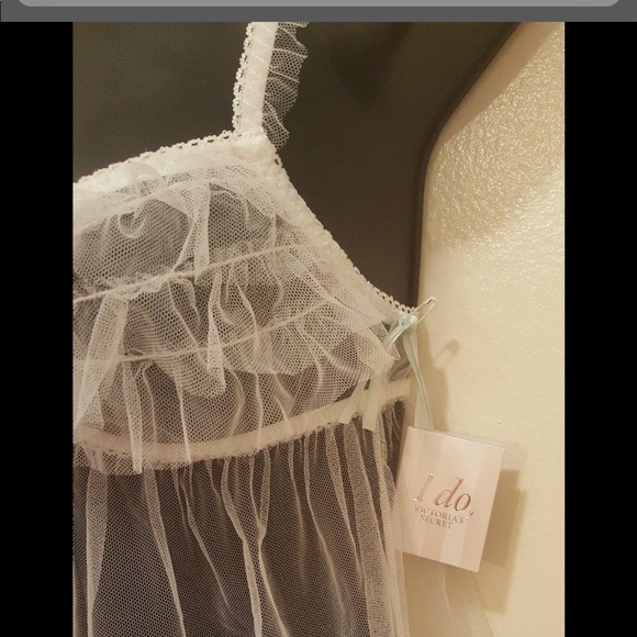 NWT VICTORIA’S SECRET Bridal Babydoll Teddy - Picture 3 of 5